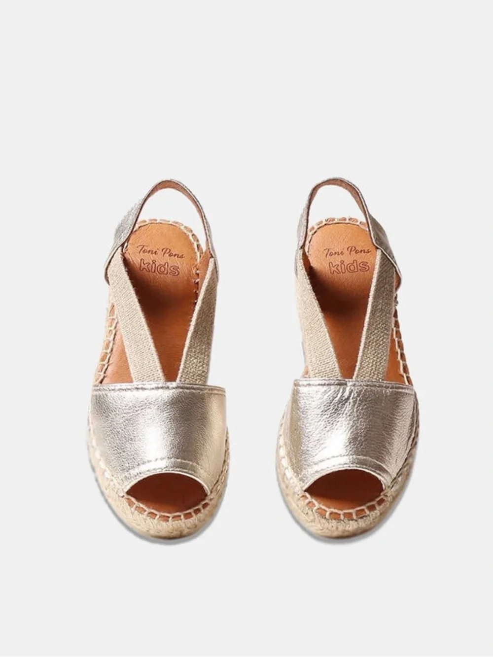 Girls' Eli-p Wedge Espadrilles Toni Pons - Sz 25 (8.5-9)